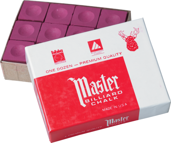 Master Chalk - 12ct Box - Burgundy Master Chalk - 12ct Box - Burgundy